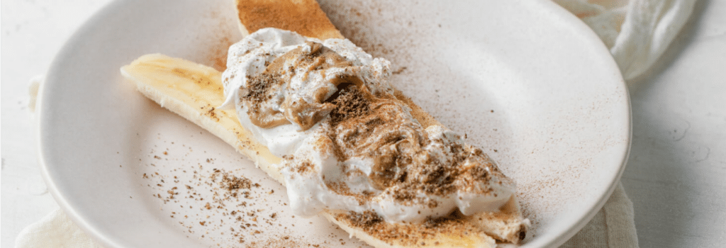 Coconut Yogurt Banana Boat
