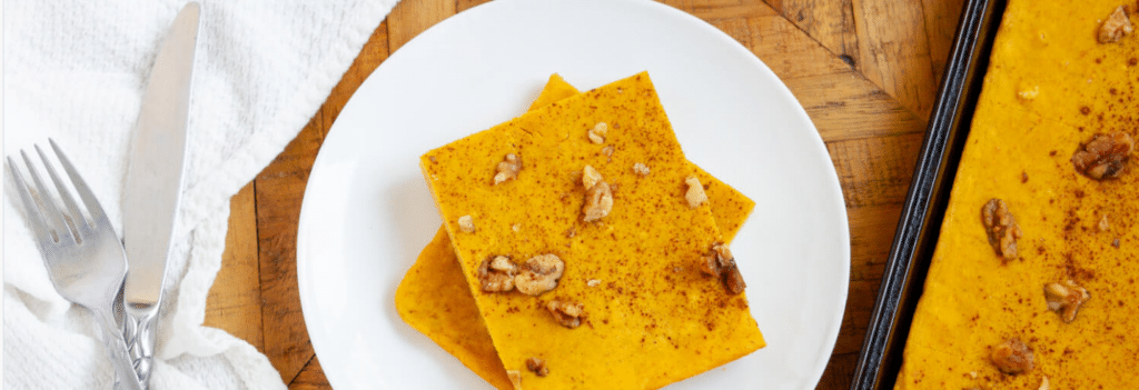 Sheet Pan Pumpkin & Walnut Pancakes