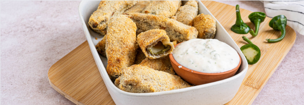 Air Fryer Jalapeno Poppers