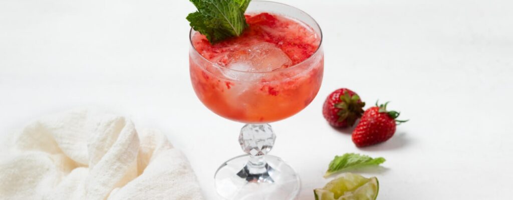 Virgin Strawberry Mojito